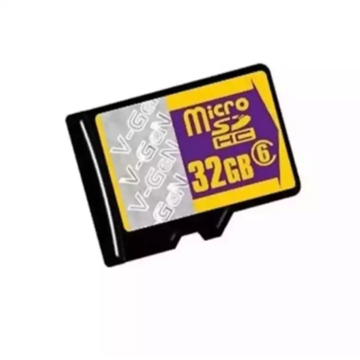 Memory Card MICRO SD V-GEN 32 GB CLASS 6 Series Speed Up To 48MB/s Memory Card HP 32GB V-GEN -Original