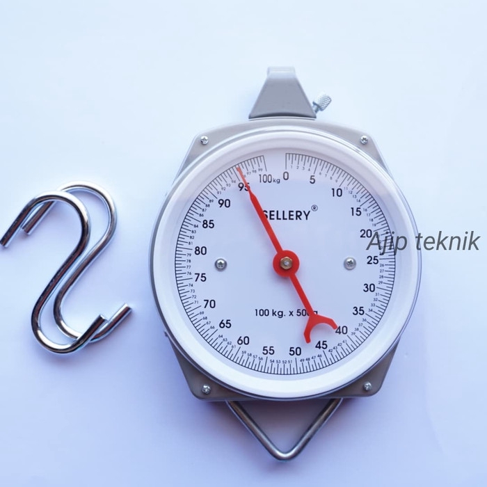 Timbangan Gantung 100 Kg SELLERY 55-912 / Hanging Scale 100kg
