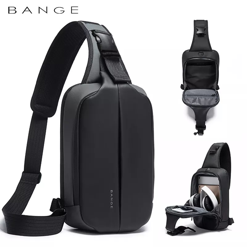 Bange Tas Selempang Pria Waist Bag Sling Bag Pria BG7210