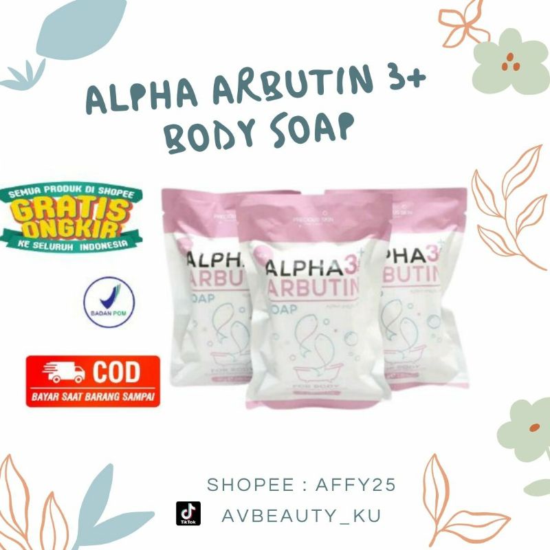 ALPHA ARBUTIN 3+ BODY SOAP ORIGINAL