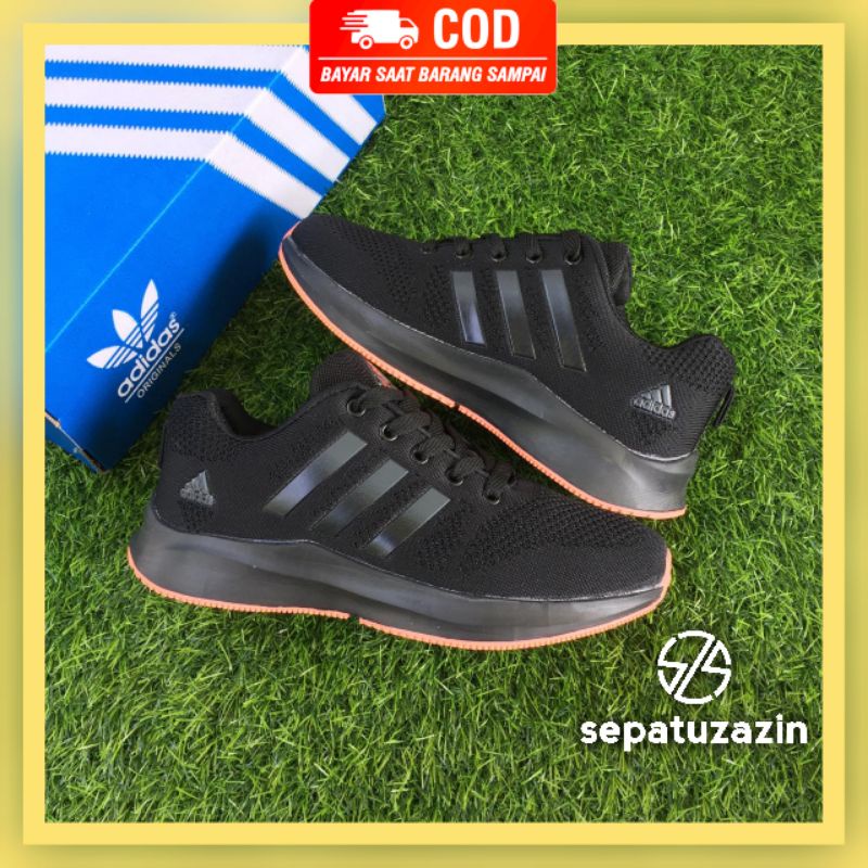 Sepatu Running Pria Adidas Neo Sport Sneakers Olahraga Cowok Grade Original 100% Import Vietnam