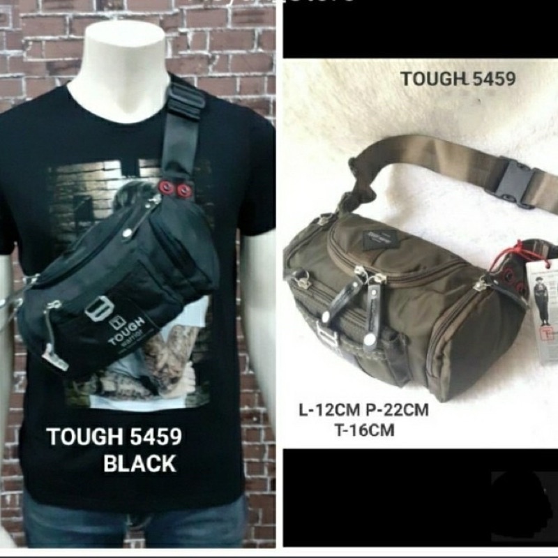 Terbaru Waistbag pinggang tough pria army original 5459