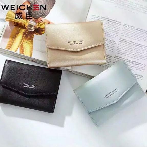⇳ Dompet Wanita Lipat Kecil Forever Young Import Cantik / Dompet Lipat Wanita / TV-85 ↳