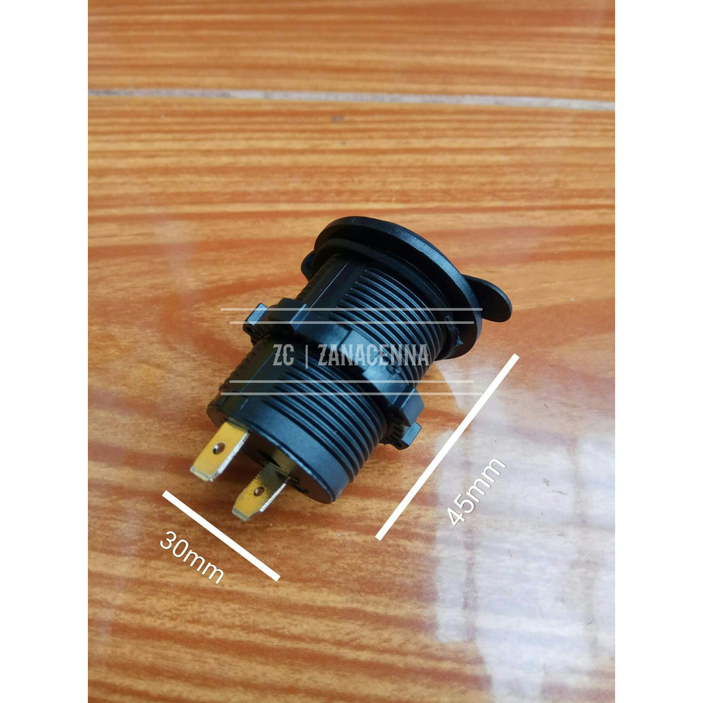 Marine Rumah Socket Lighter female Car Mobil 12V Outlet accu pemantik Rokok body