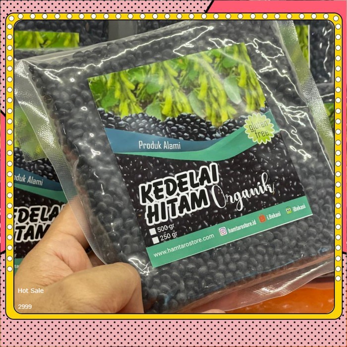 

Kacang Kedelai Hitam Organik 500 gr