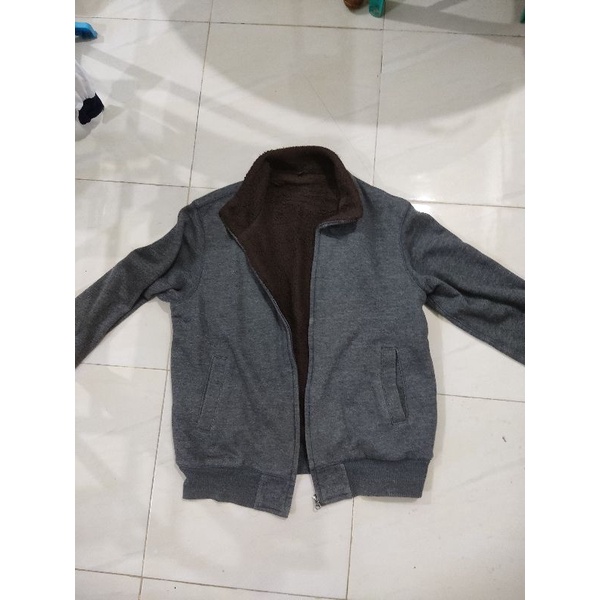 Jaket Uniqlo sherpa