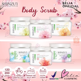 Image of ❤ BELIA ❤ Shinzui Body Scrub 120 g (Kecil) & 200g (Besar) | Lulur Badan Shinzu'i