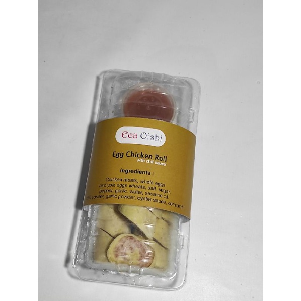 

EGG CHICKEN ROLL SAUS SAMBAL