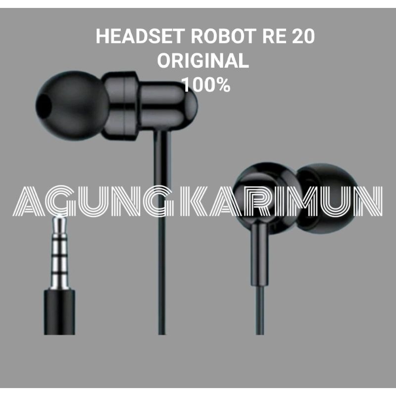 HEADSET ROBOT RE 20 ORIGINAL 100%