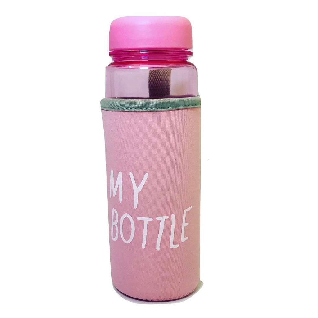 Tempat Minum My Bottle Infused Full Color + Sarung Minum