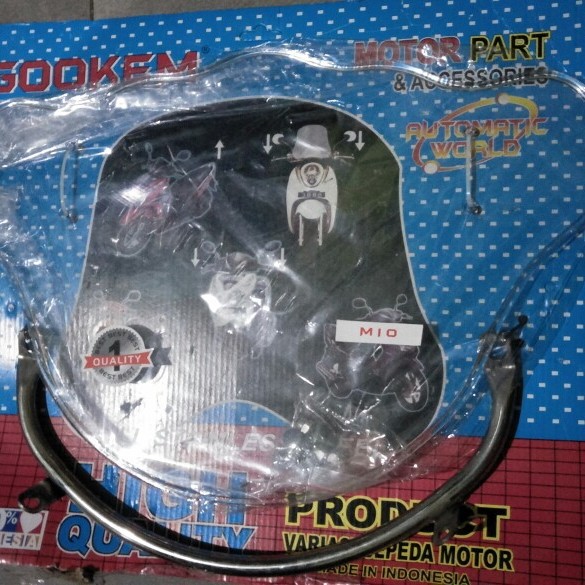 Tameng Angin - Winshield Scoopy - Mio Lama / Windshield Visor Scoopy