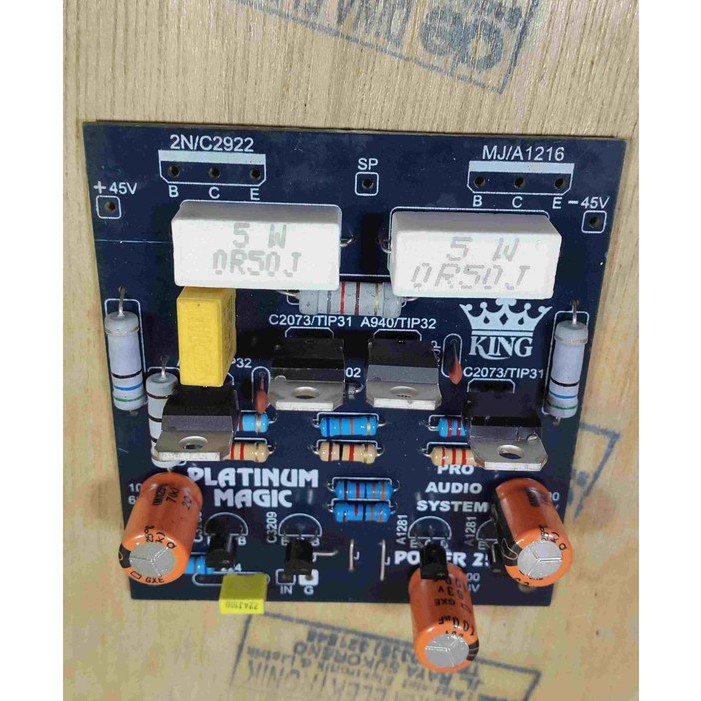 Jual Kit Driver Power Amplifier 250 Watt Mono Magic Shopee Indonesia