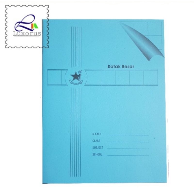 

Buku Tulis Kotak 1 CM / 1.5 CM / 2 CM