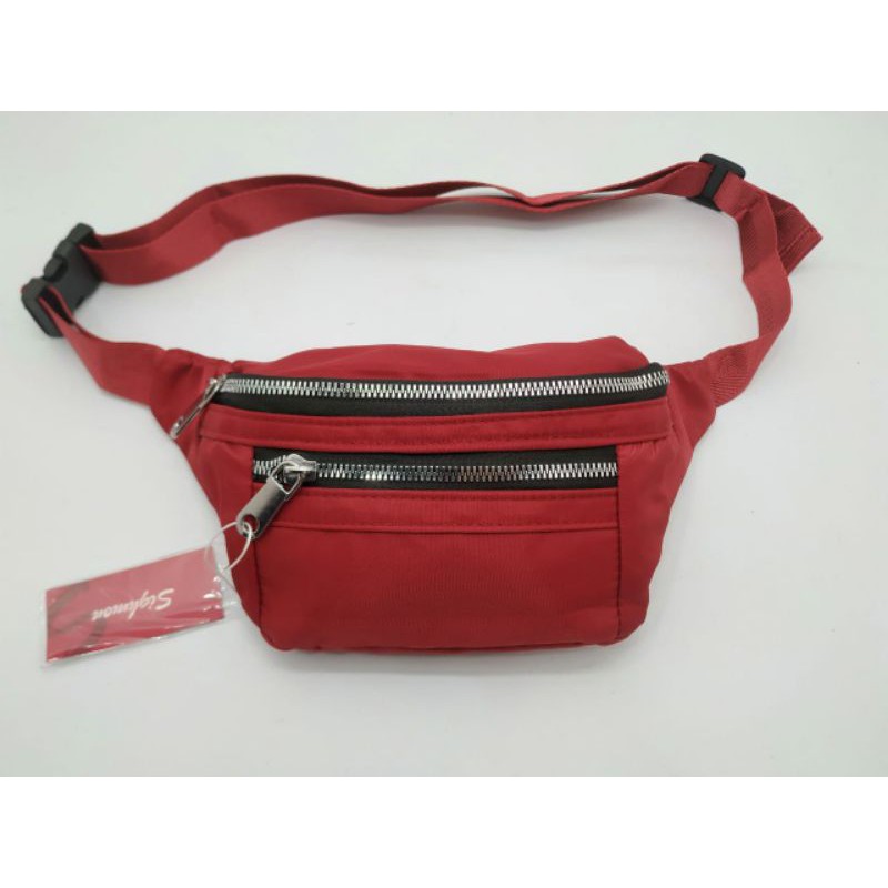 Tas waist bag import Shigmon 0013#