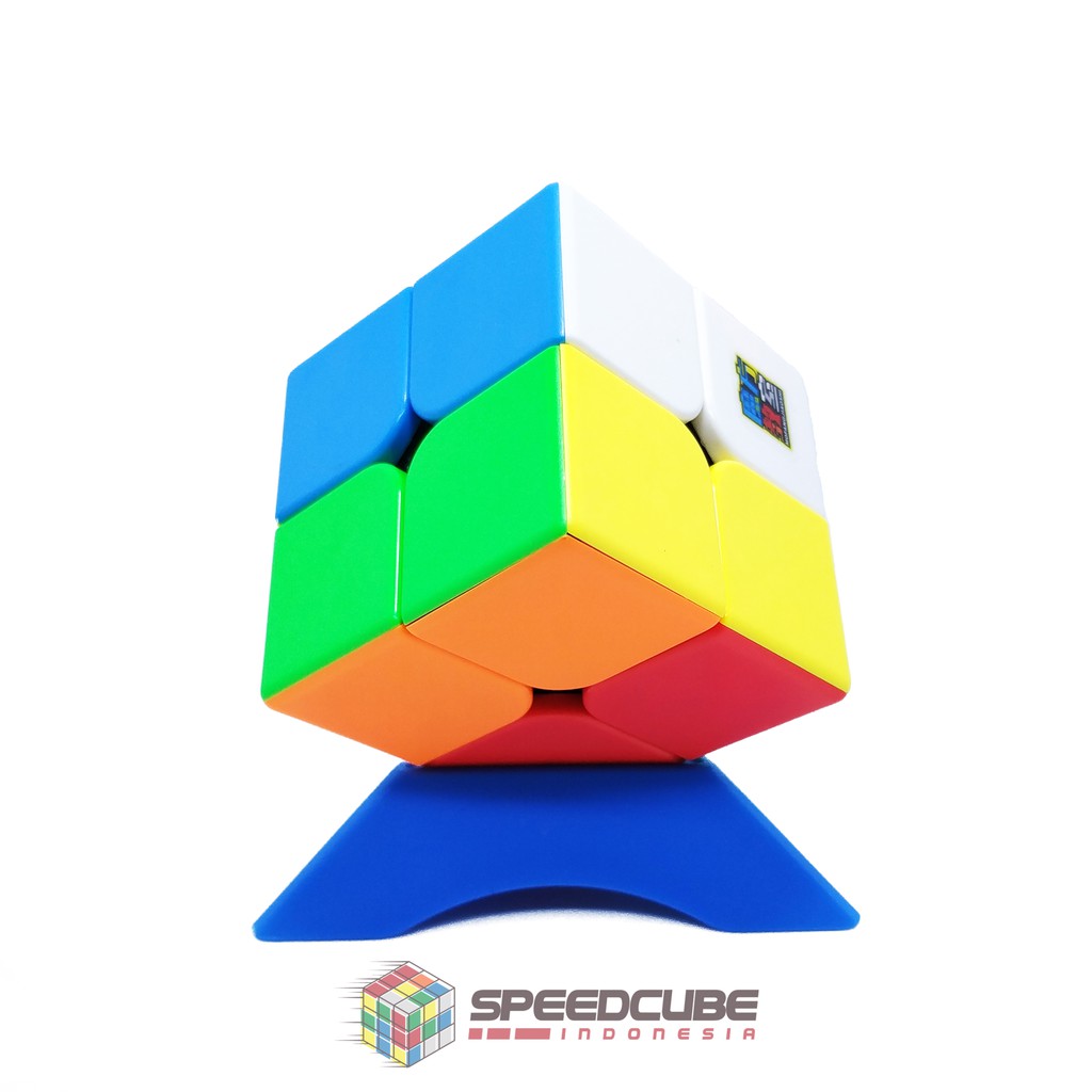 Rubik 2x2 Meilong Moyu Stickerless MFJS - 2x2x2 Original Rubiks Cube Murah