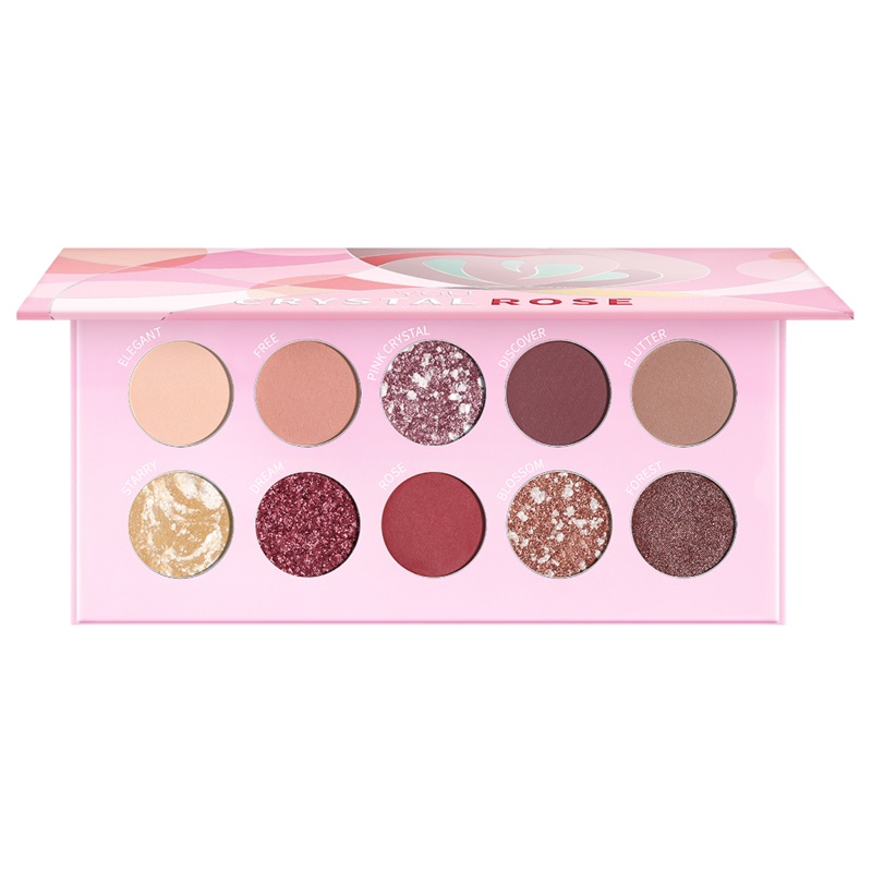 ★ BB ★ Y.O.U Crystal Rose Eyeshadow Palette 10 color - YOU Eyeshadow Palette