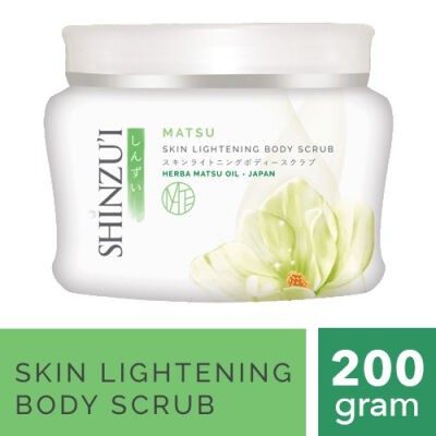 Shinzui Skin Lightening Body Scrub 200gr