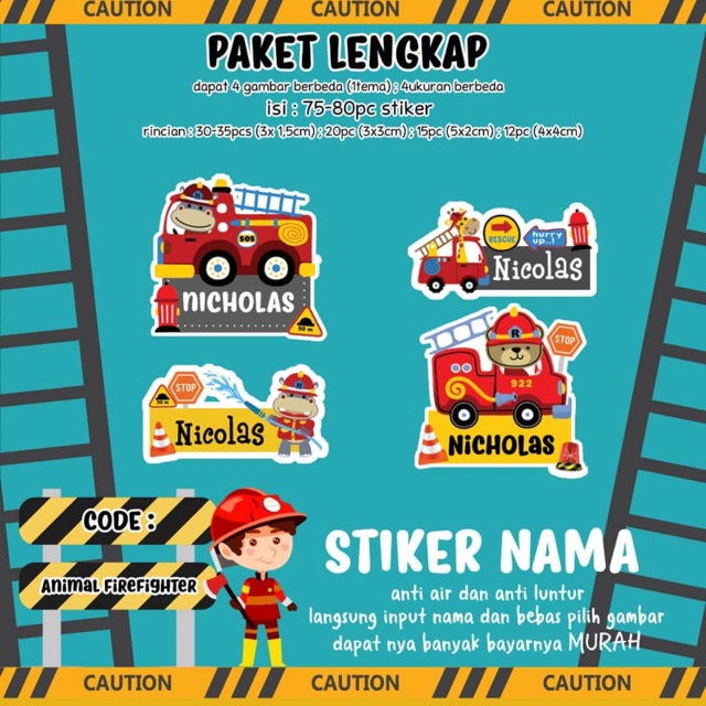 Stiker Lucu Cowok