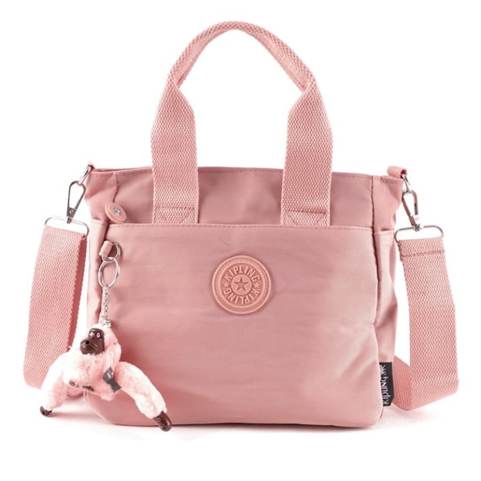 PROMO TAS WANITA KIPLING TAS WANITA HANDBAG SELEMPANG IMPORT / KP 19641 - PINK TERBARU TAS WANITA IM