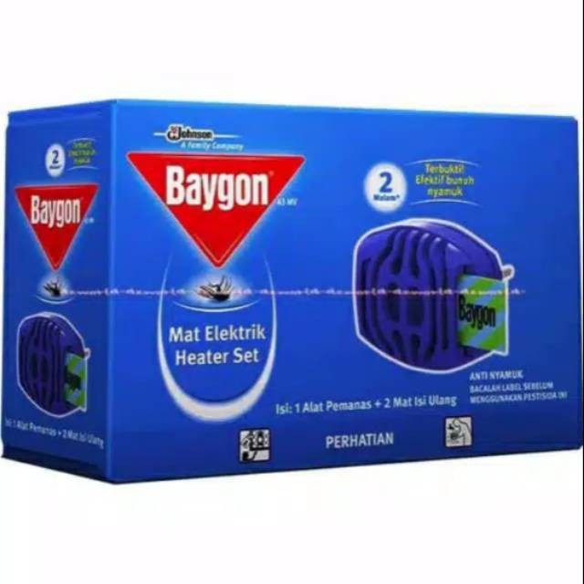 Baygon Mat Elektrik Heater Set