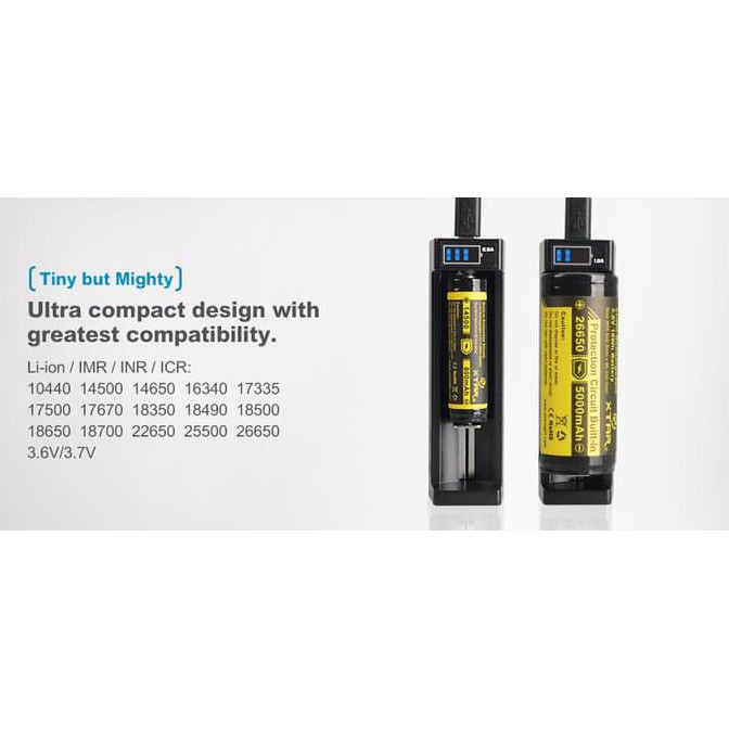 Charger XTAR MC1 PLUS ANT ORIGINAL for Li-Ion VERSI 2016 STOK TERBATAS