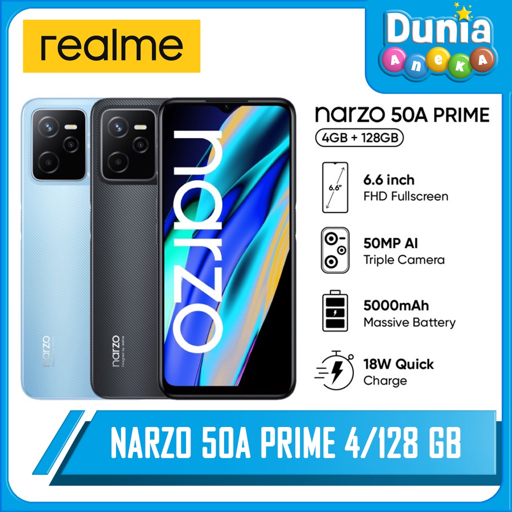 REALME NARZO 50A SMARTPHONE - GARANSI RESMI REALME