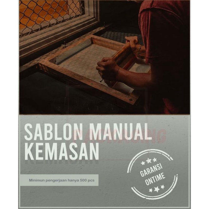 

Big Sale Jasa Sablon Kemasan / Cup / Plastik / Kertas / Paperbag Big Sale