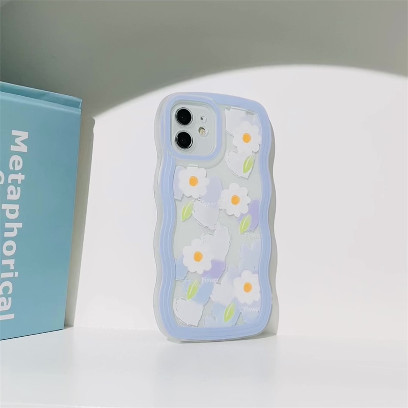 Casing Softcase Huawei Y9 Prime 2019 Nova 7i Nova 9 8 7 SE Pro Nova 5T 4e 3i 3e Y7A Y9s P30 Lite Honor 8X Motif Daisy