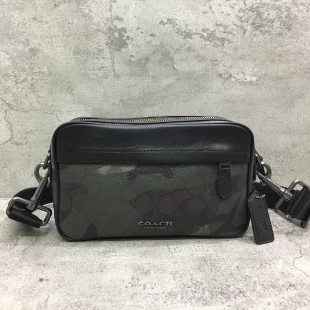 coach camo crossbody bag