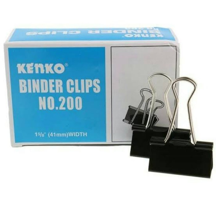 

Binder Clip Kenko No 200 (12pcs)