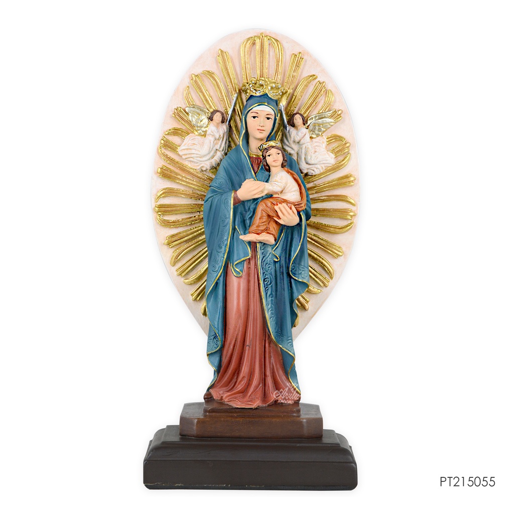 Patung Rohani  Maria Bunda Penolong Abadi 18 cm Resin Katolik