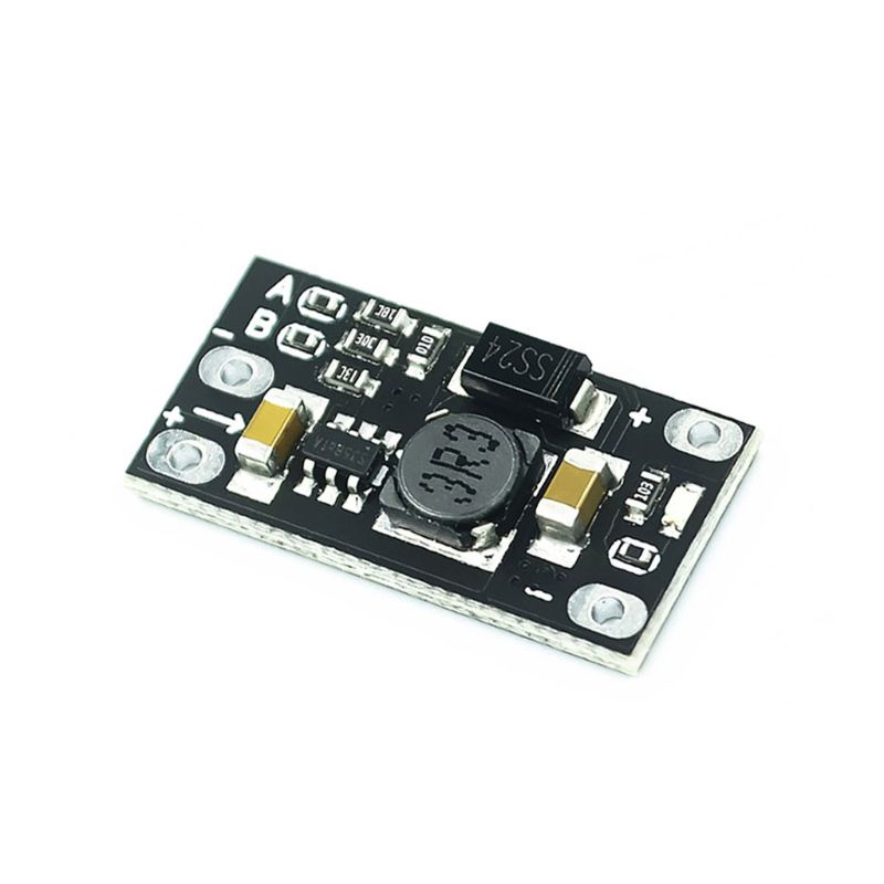 Gro Multifunction Mini Lithium Boost Module Step Up Board 3.7V to 12V LED Indicator DIY Electronic Voltage Regulator
