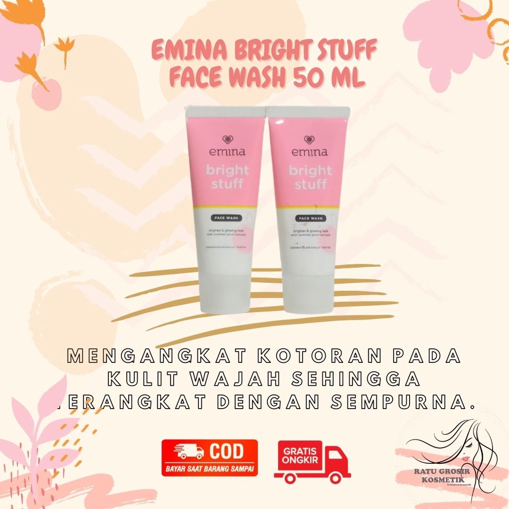 SABUN CUCI MUKA emina face wash SABUN muka emina EMINA FACE TONER emina loose powder EMINA FACE WASH