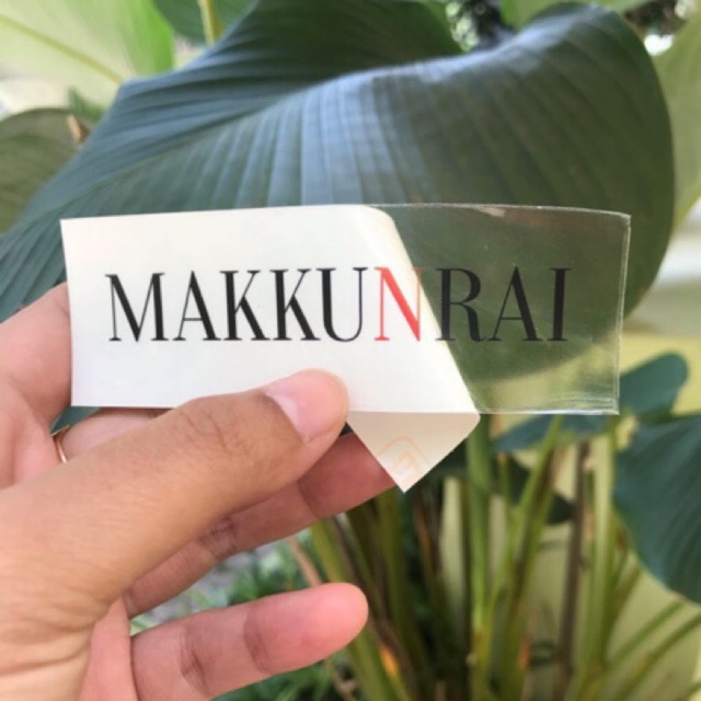 

Sticker vinyl ukuran 10x3,5