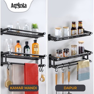 Rak Kamar Mandi E23 Rak Gantung Dinding Dapur Multifungsi Rak Kamar Mandi E23 Rak Gantung Dinding Dapur Multifungsi
