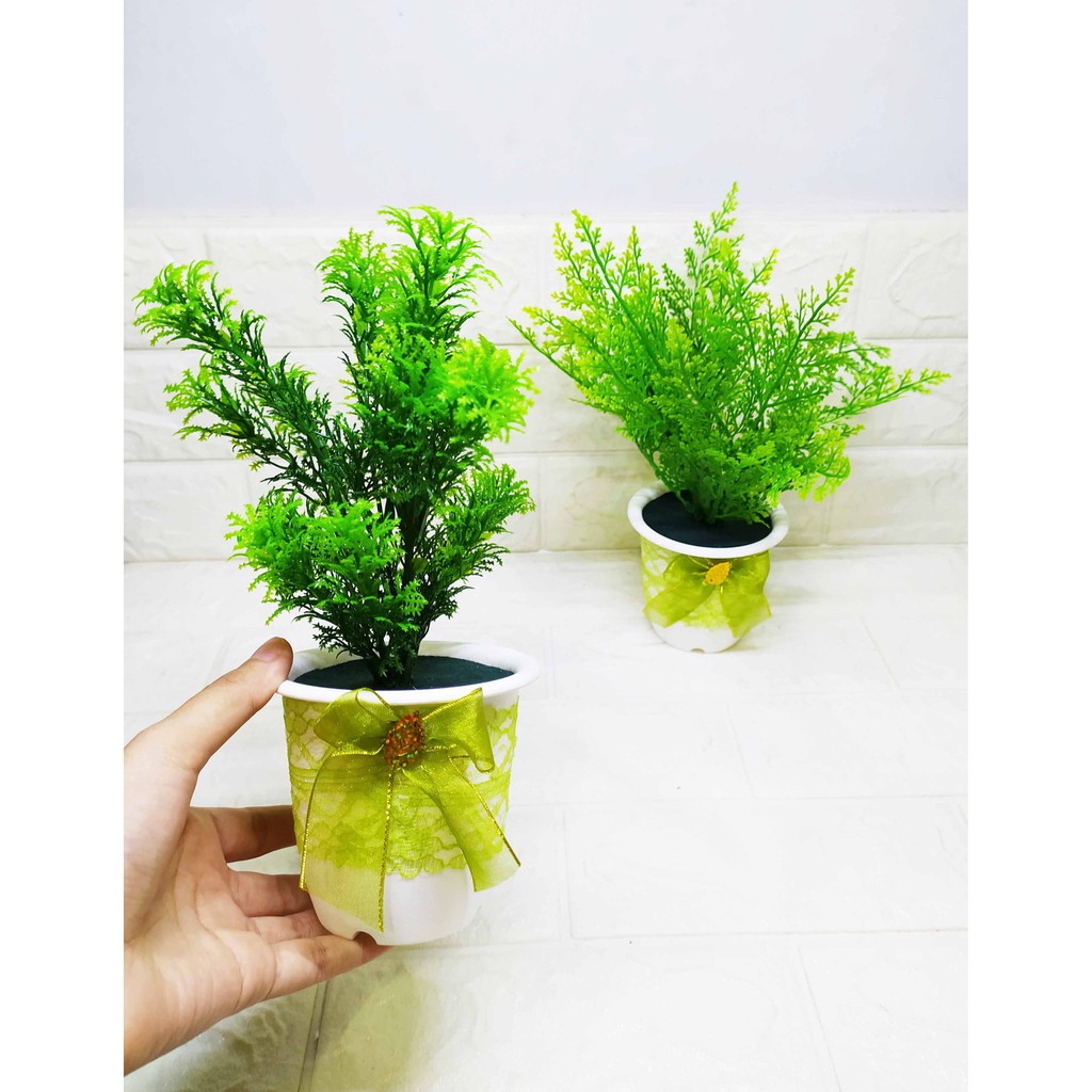 ROSEMARY &amp; DILL Pajangan Tanaman Imitasi Cantik Dekorasi Hiasan Murah