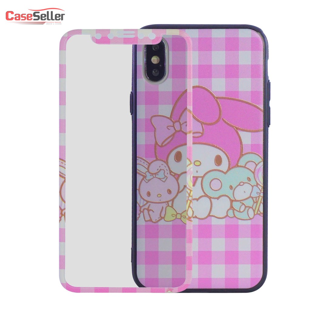 CaseSeller - SoftCase Motif Karakter Plus Anti gores kaca Case Xiaomi Redmi 7 Poco F1 Mi5X/ A1 K20