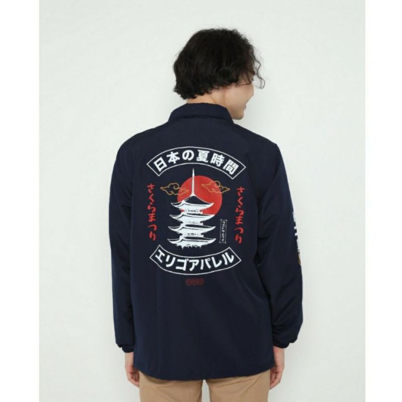CO67GE erigo couch sora o miru navy/jaket coch erigo/jaket parasut erigo