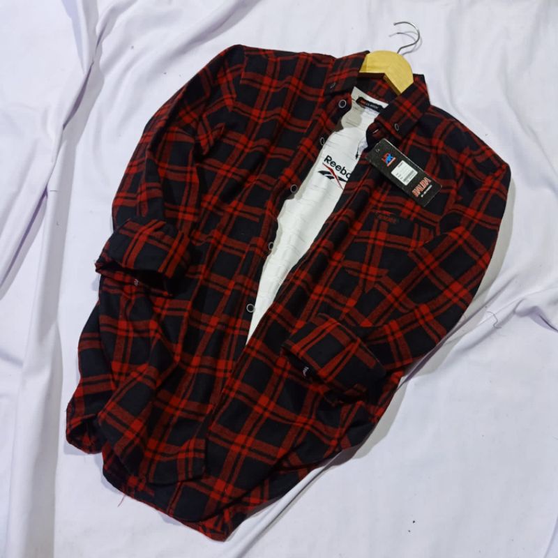 KEMEJA FLANEL PRIA KEMEJA FLANEL WANITA KEMEJA FLANEL DISTRO LENGKAN PANJANG-Fl15