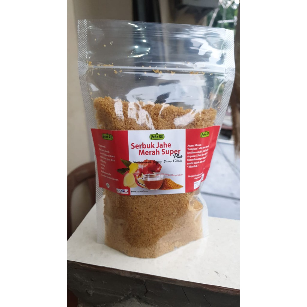  Serbuk Jahe  Merah Super Temulawak 330gr Shopee Indonesia