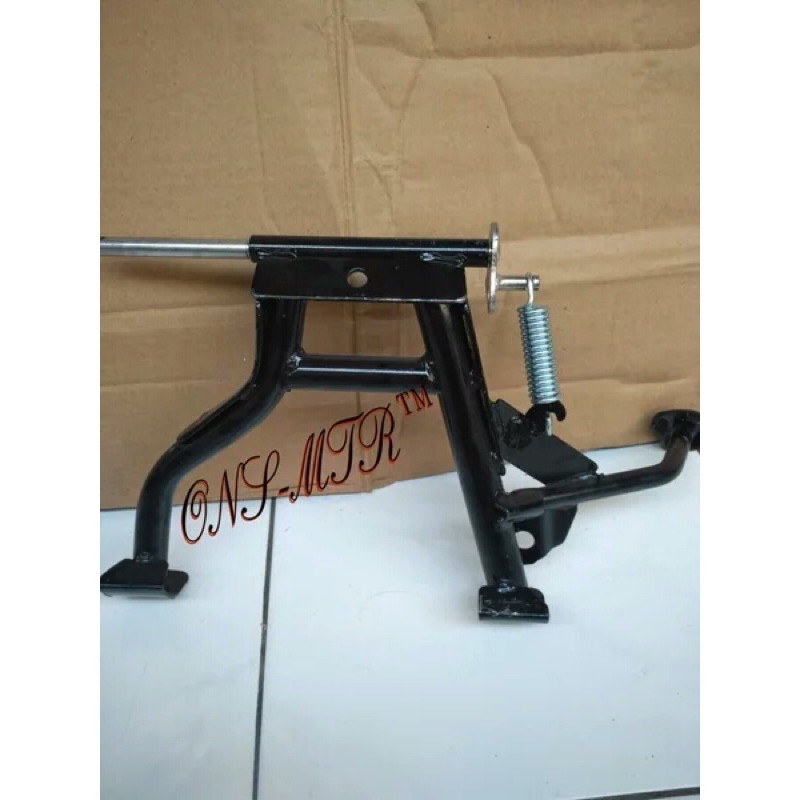 Standar tengah standar dua 1set As dan per Honda beat lama karbu kualitas Ori lospack