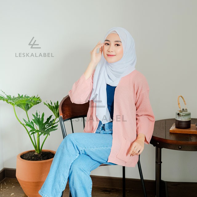 Cardigan Rajut Tebal Oversize Wanita Loccy Sweater Premium Murah-5