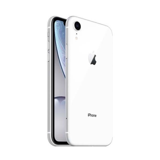 iPhone XR 64GB All Sim Silent Fullset Original Second Mulus100% 3utools All Green (Garansi 1 Tahun)-White