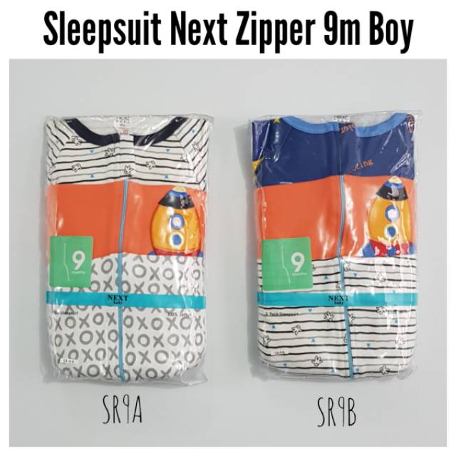 Baju Bayi - Sleepsuit Zipper Boy  (SR)