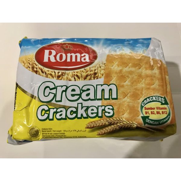 

Roma Cream Crackers @135 Gr