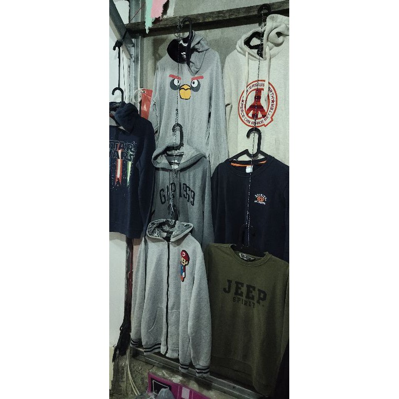 Paket Borongan Hoodie Second Branded