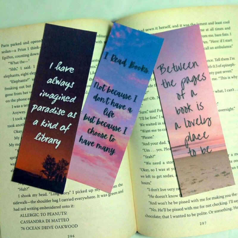 

Quotes Bookmark / Pembatas Buku Quotes