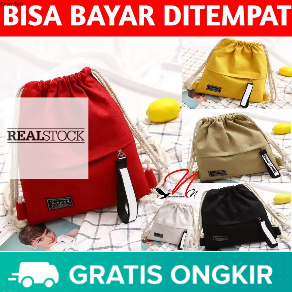 GABRIELA - TAS RANSEL SERUT WANITA YANG LAGI HITS - TAS RANSEL SERUT WANITA KOREA - TAS RANSEL SERUT