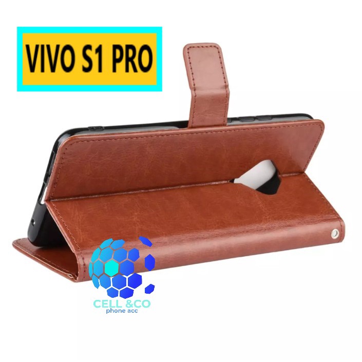 Flip cover VIVO S1 PRO Flip case buka tutup kesing hp casing hp flip case leather wallet