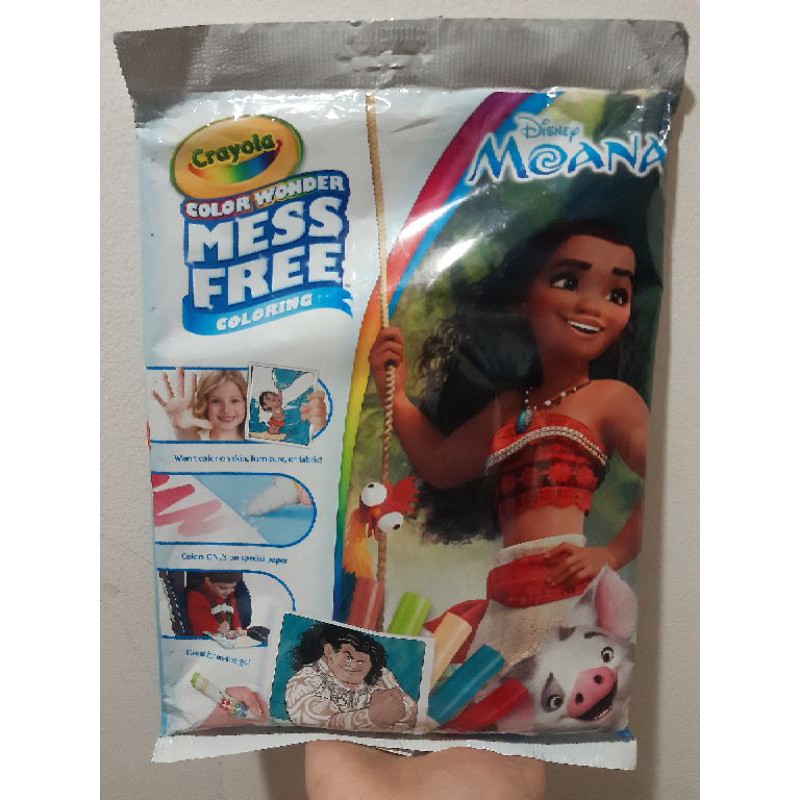 

Crayola Color Wonder - Moana Coloring Book Set